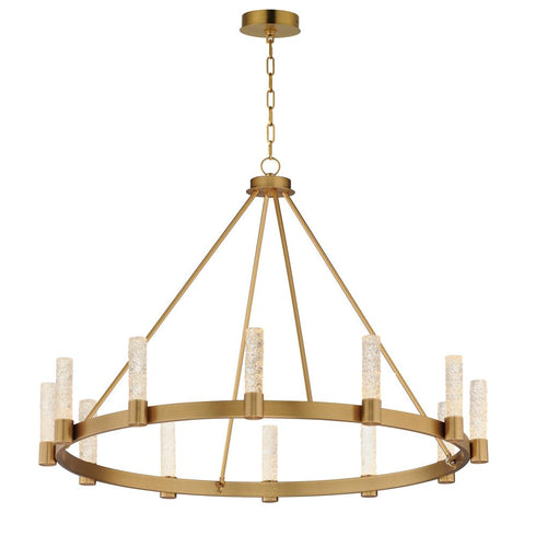 Maxim Duchess Chandelier in Natural Aged Brass Finish Model: 38448IBNAB