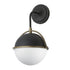 Maxim Duke Wall Sconce in Black/Weathered Brass Finish Model: 12416SWBKWBR