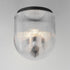 Maxim Dune Semi Flush Mount in Black Finish Model: 15122CRBK