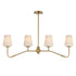 Maxim Durham Linear Pendant in Black Finish Model: 12697WTBK