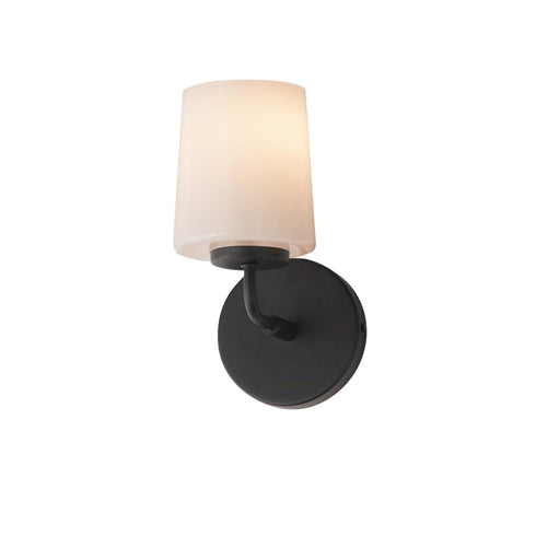 Maxim Durham Wall Sconce in Black Finish Model: 12891WTBK