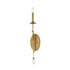Maxim Eden Wall Sconce in Charcoal Gold Leaf Finish Model: 12741CHGL