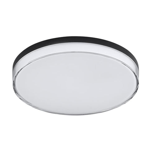 Maxim Edge Flush Mount in Black Finish Model: 59764CLFTBK
