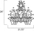 Maxim Elegante Multi Tier Chandelier in Oil Rubbed Bronze Finish Model: 2852OI