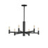 Maxim Emana Chandelier in Black Finish Model: 21366BK