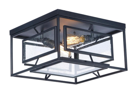 Maxim Era Flush Mount in Black Finish Model: 21670CDBK
