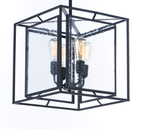 Maxim Era Multi Light Pendant in Black Finish Model: 21675CDBK