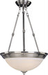 Maxim Essentials - 584x Essentials 584x Invert Bowl Pendant in Satin Nickel Finish Model: 5845MRSN
