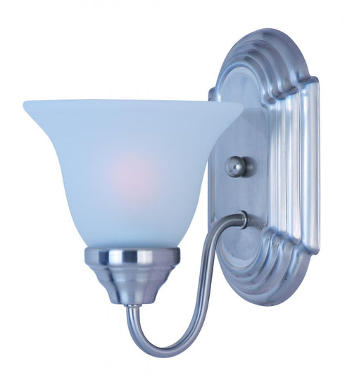 Maxim Essentials - 801x Essentials 801x Wall Sconce in Satin Nickel Finish Model: 8011FTSN