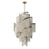 Maxim Fontaine Chandelier in Golden Silver Finish Model: 22467WWDGS
