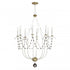 Maxim Formosa Chandelier in Ecru/Venetian Gold Finish Model: 20488ECVG