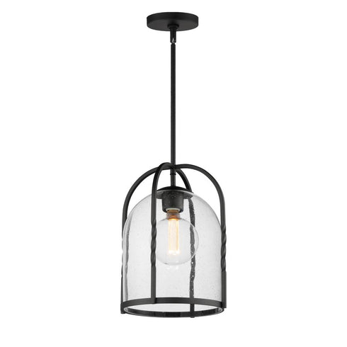 Maxim Foundry Outdoor Pendant in Black Finish Model: 30194CDBK