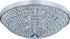 Maxim Glimmer Flush Mount in Plated Silver Finish Model: 39871BCPS