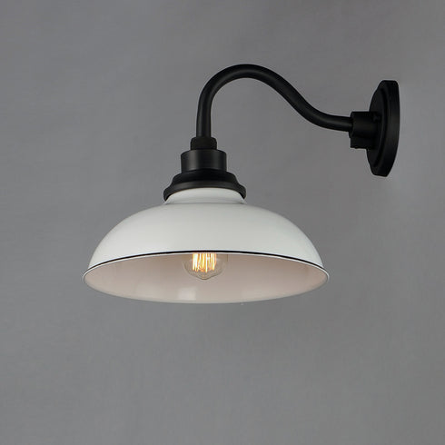Maxim Granville Outdoor Wall Mount in White Black Finish Model: 35114WTBK
