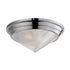 Maxim Hargreaves Flush Mount in Black Finish Model: 10399PRBK