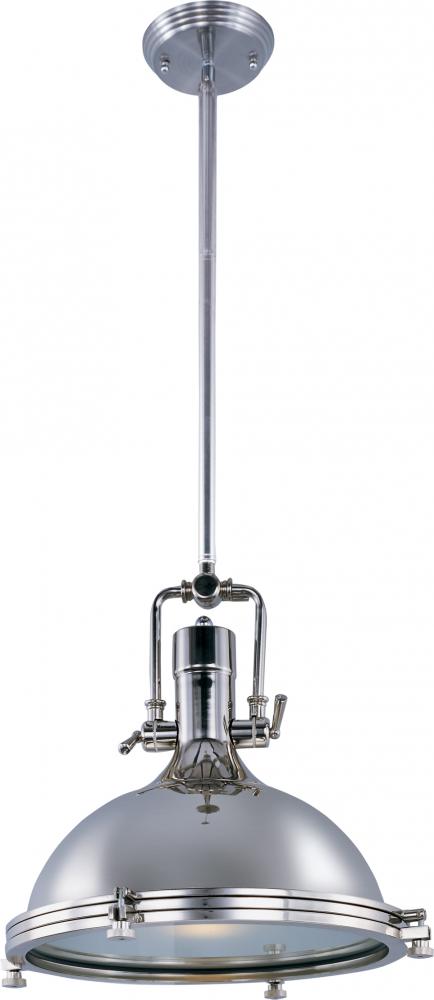 Maxim Hi-Bay Hi Bay Single Pendant in Polished Nickel Finish Model: 25109FTPN