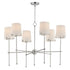 Maxim Huntington Chandelier in Satin Brass Finish Model: 32366WTSBR