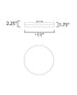 Maxim Illuminaire II Flush Mount in Polished Chrome Finish Model: 57684CLFTPC