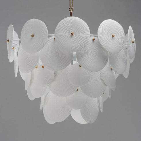Maxim Isla Chandelier in Natural Aged Brass Finish Model: 12825WTNAB