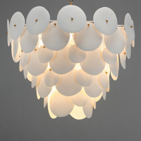 Maxim Isla Chandelier in Natural Aged Brass Finish Model: 12827WTNAB