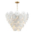 Maxim Isla Chandelier in Natural Aged Brass Finish Model: 12827WTNAB