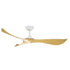 Maxim Keanu Outdoor Ceiling Fan in Black Finish Model: 88754BK