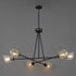 Maxim Keppe Chandelier in Dark Bronze Finish Model: 26266SSDBZ