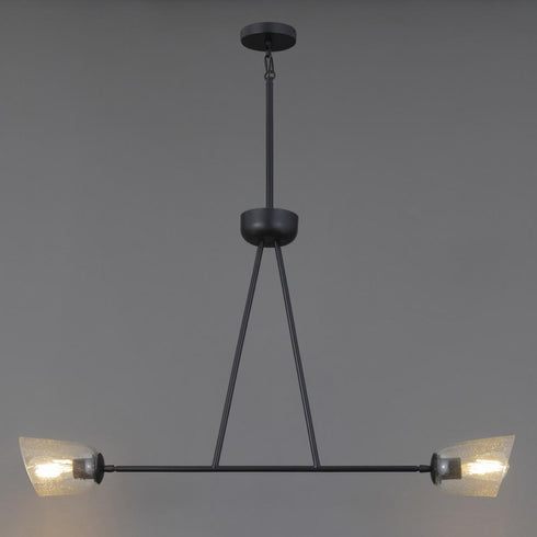 Maxim Keppe Linear Pendant in Dark Bronze Finish Model: 26262SSDBZ