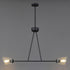 Maxim Keppe Linear Pendant in Dark Bronze Finish Model: 26262SSDBZ
