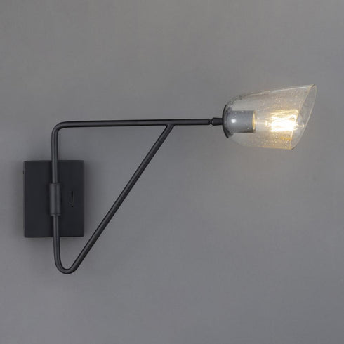 Maxim Keppe Wall Sconce in Dark Bronze Finish Model: 26261SSDBZ