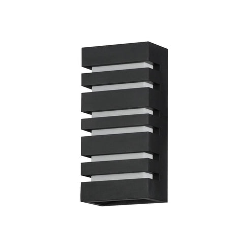 Maxim Keyes Outdoor Wall Mount in Black Finish Model: 86262BK
