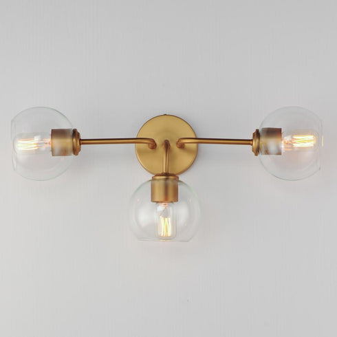 Maxim Knox Bath Vanity in Natural Aged Brass Finish Model: 21633CLNAB