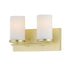 Maxim Lateral Bath Vanity in Satin Brass Finish Model: 10282SWSBR