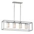Maxim Lateral Linear Pendant in Black Finish Model: 10288SWBK