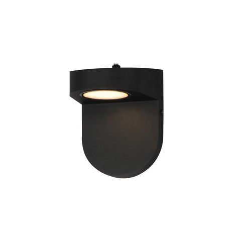 Maxim Ledge Wall Sconce in Black Finish Model: 86198BK/PHC