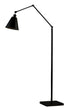 Maxim Library Floor Lamp in Black Finish Model: 12228BK