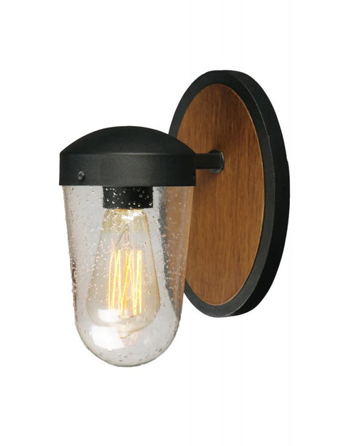 Maxim Lido Outdoor Wall Mount in Antique Pecan Black Finish Model: 30011CDAPBK