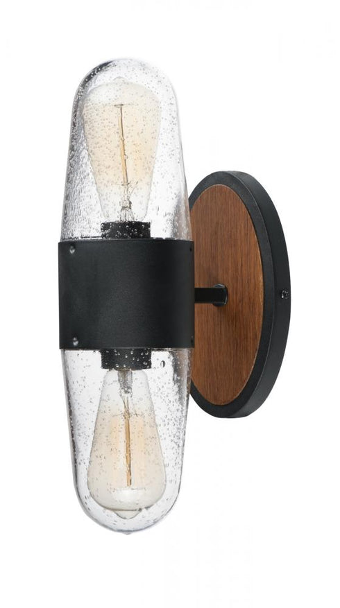 Maxim Lido Outdoor Wall Mount in Antique Pecan Black Finish Model: 30012CDAPBK
