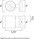 Maxim Lightray LED Outdoor Wall Mount in Brushed Aluminum Finish Model: 86106AL