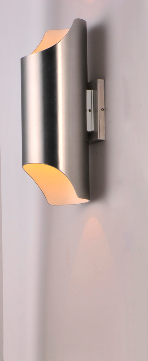 Maxim Lightray LED Outdoor Wall Mount in Brushed Aluminum Finish Model: 86119AL