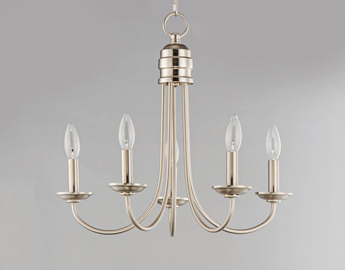 Maxim Logan Multi Light Pendant in Satin Nickel Finish Model: 10345SN
