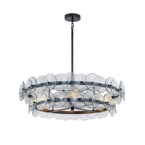 Maxim Loren Multi Tier Chandelier in Gunmetal Finish Model: 21823AMGM