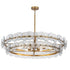 Maxim Loren Multi Tier Chandelier in Gunmetal Finish Model: 21824AMGM