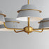 Maxim Lucas Chandelier in Natural Aged Brass Finish Model: 25225LFGNAB