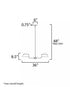 Maxim Lucas Chandelier in Natural Aged Brass Finish Model: 25225LFGNAB