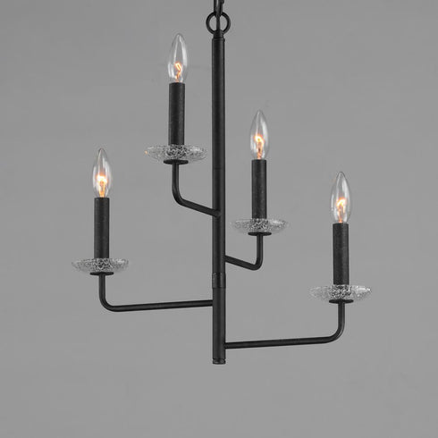 Maxim Madeira Chandelier in Anthracite Finish Model: 12324TCAR