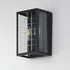 Maxim Magnus Outdoor Wall Mount in Black Finish Model: 30691CLBK