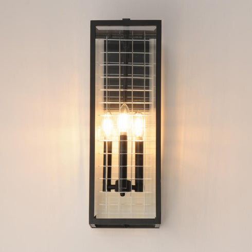 Maxim Magnus Outdoor Wall Mount in Black Finish Model: 30694CLBK