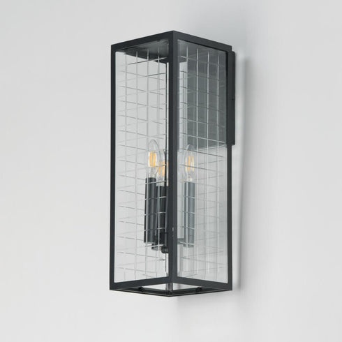Maxim Magnus Outdoor Wall Mount in Black Finish Model: 30694CLBK