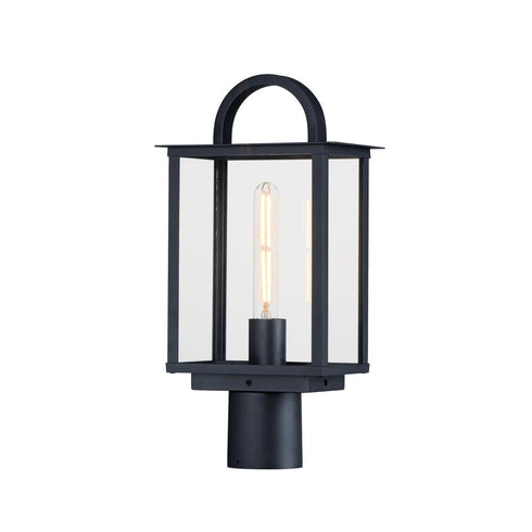 Maxim Manchester Outdoor Deck Lantern in Black Finish Model: 30759CLBK